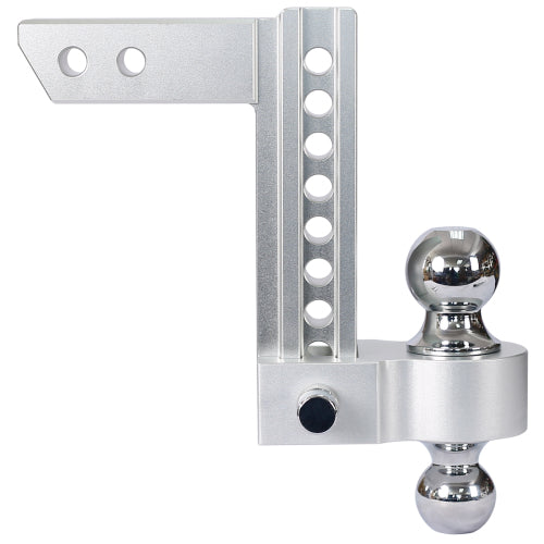 Alu Adjustable Trailer Drop Hitch 2inch Receiver 8 Inch Adjustable